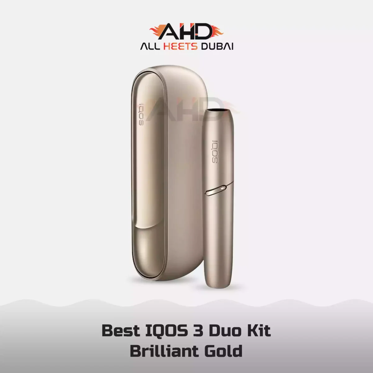 IQOS 3 Duo Kit Brilliant Gold Dubai UAE
