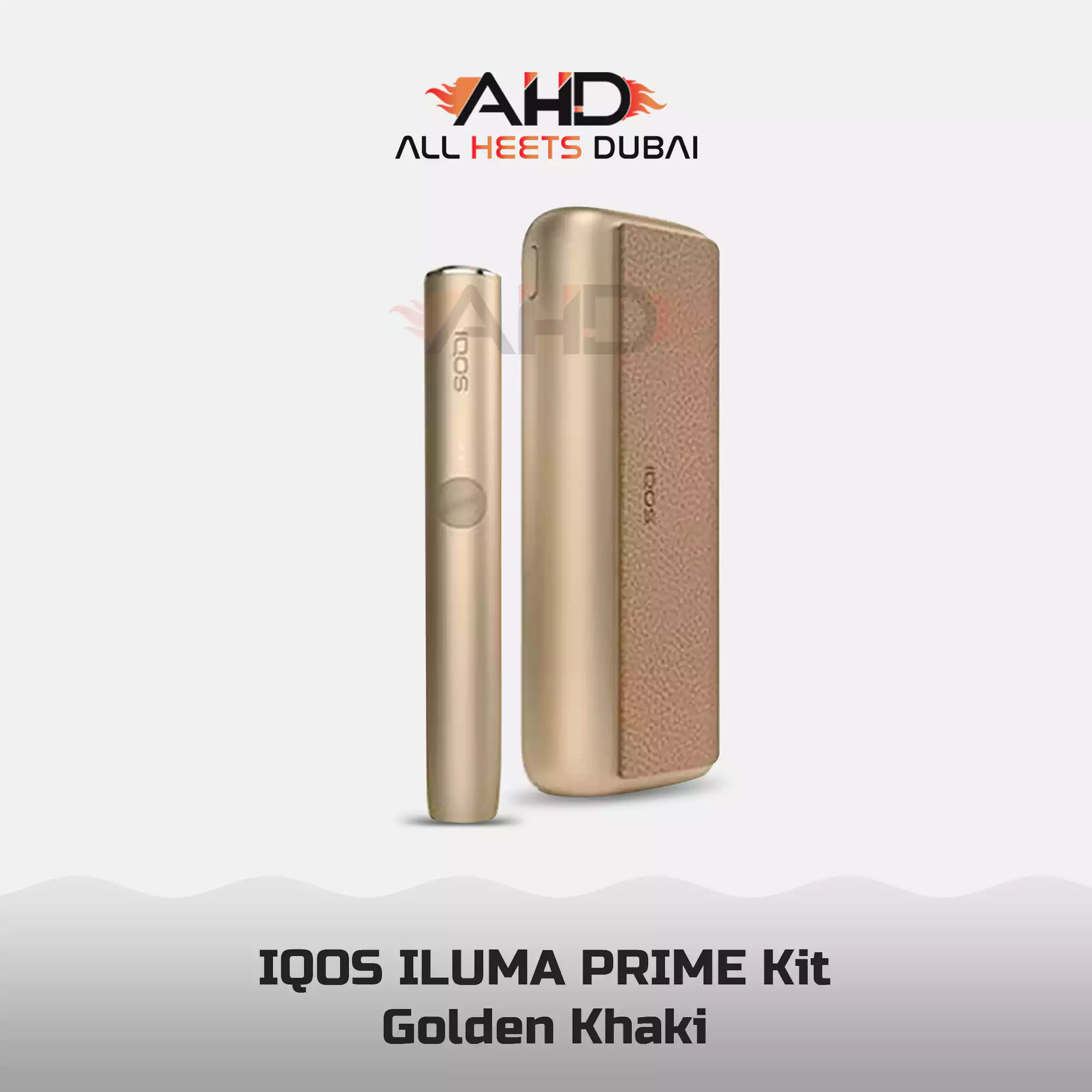 IQOS ILUMA PRIME Kit Golden Khaki Dubai UAE