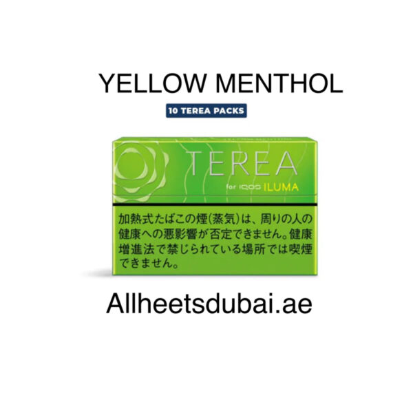 IQOS TEREA Yellow Menthol in Dubai UAE