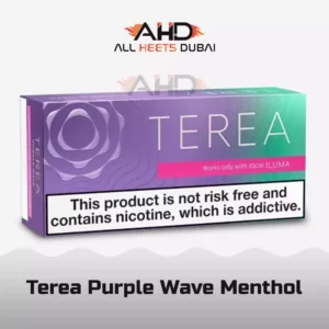 Terea Purple Wave Menthol by Italy in DUBAI 24 hour Delivery in on the other Area of UAE .