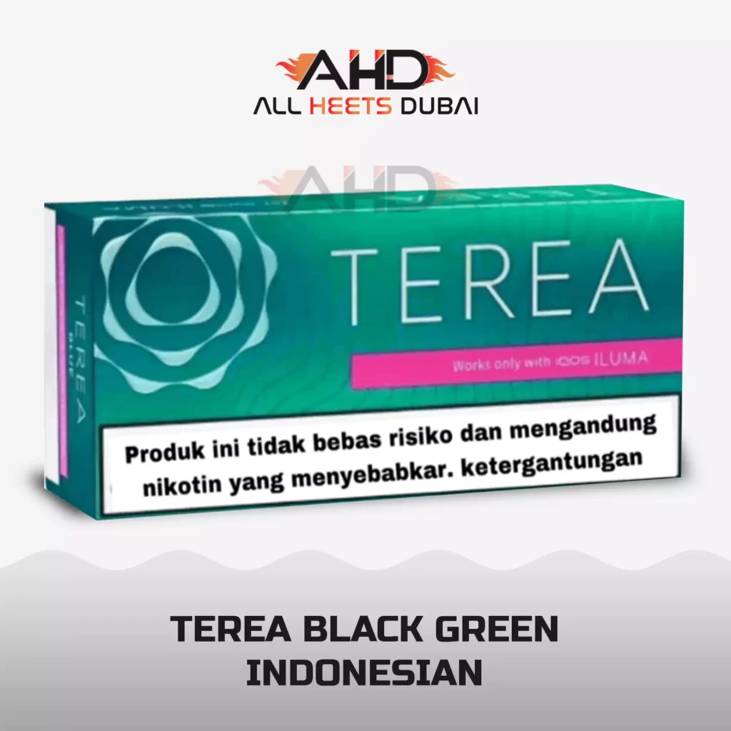 Iqos Terea Green Indonesian in Dubai, Ajman, Sharjah, Abu Dhabi UAE