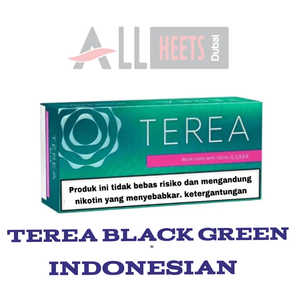 Iqos Terea Black Green Indonesian In Dubai, UAE