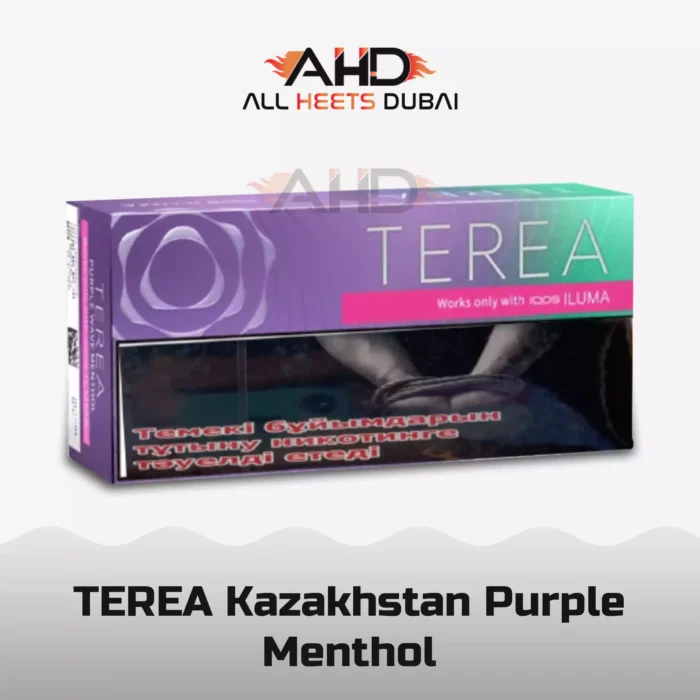 TEREA Purple Mentol Kazakhstan in Dubai, Abu Dhabi, Sharjah, Al Ain, Ajman, Ras Al Khaimah, Fujairah, Umm al-Quwain, Khor Fakkan, Kalba, Madinat Zayed, Dibba Al-Fujairah, Ruwais, Ghayathi, Dhaid, Jebel Ali, Liwa Oasis, Hatta, Ras Al Khaimah, Dibba Al-Hisn, Al Jazirah Al Hamra 