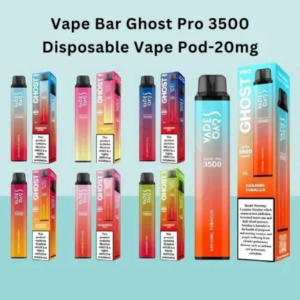 Vape Bar Ghost Pro 3500 Disposable Vape Pod-20mg