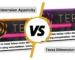 erea Dimensions Apricity vs Terea Yugen