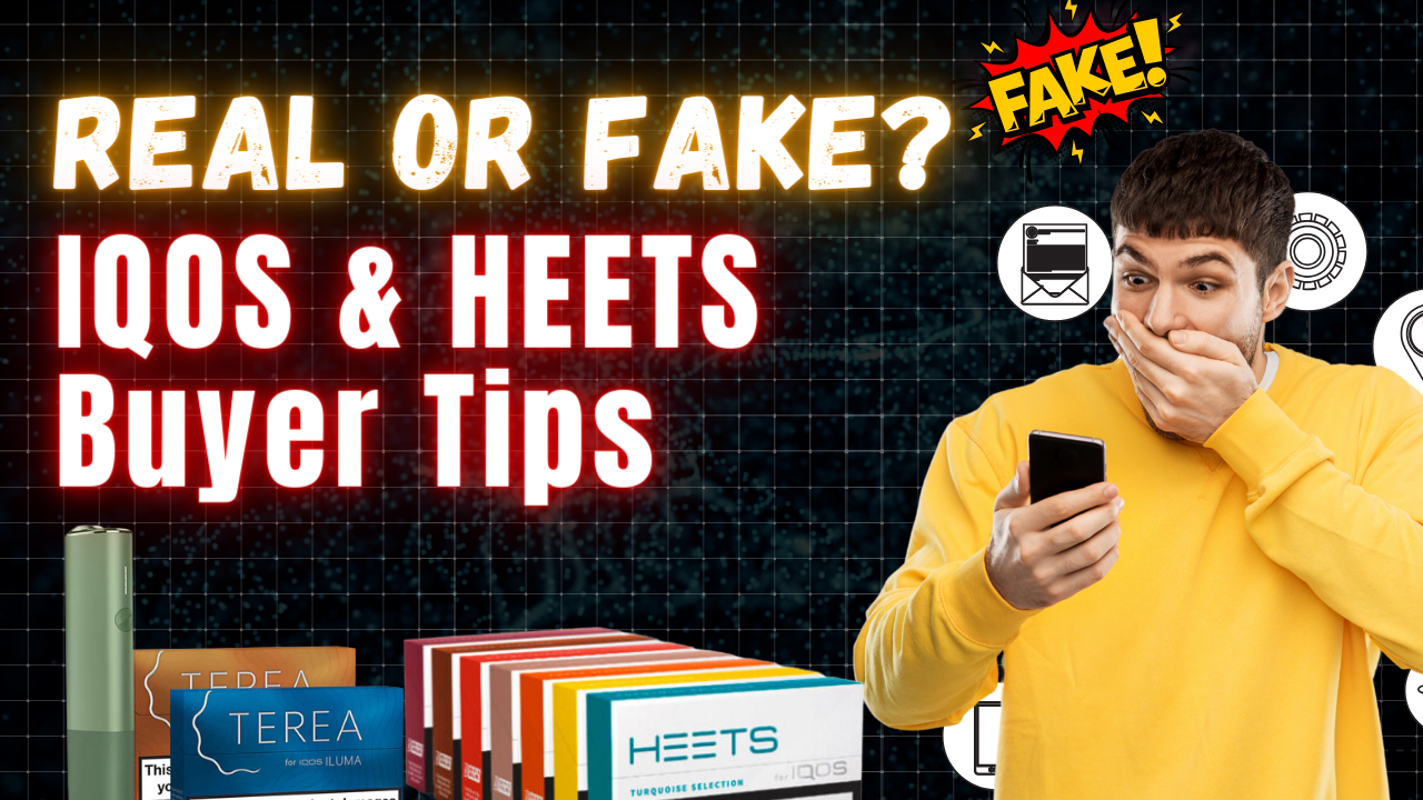 How to Spot Fake IQOS or HEETS Buyer Protection Tips