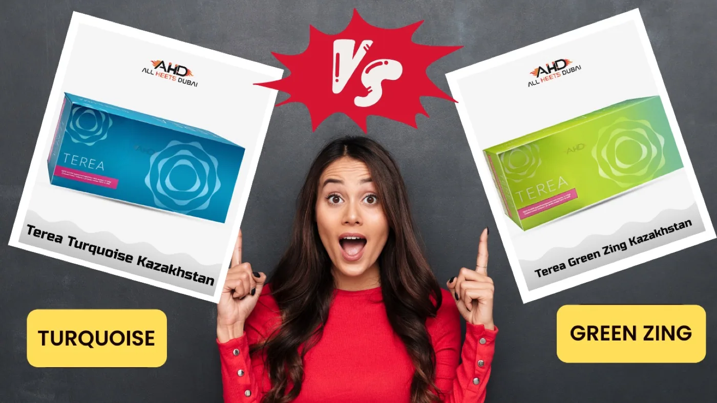 TEREA Turquoise vs TEREA Green Zing Kazakhstan Menthol & Freshness Battle