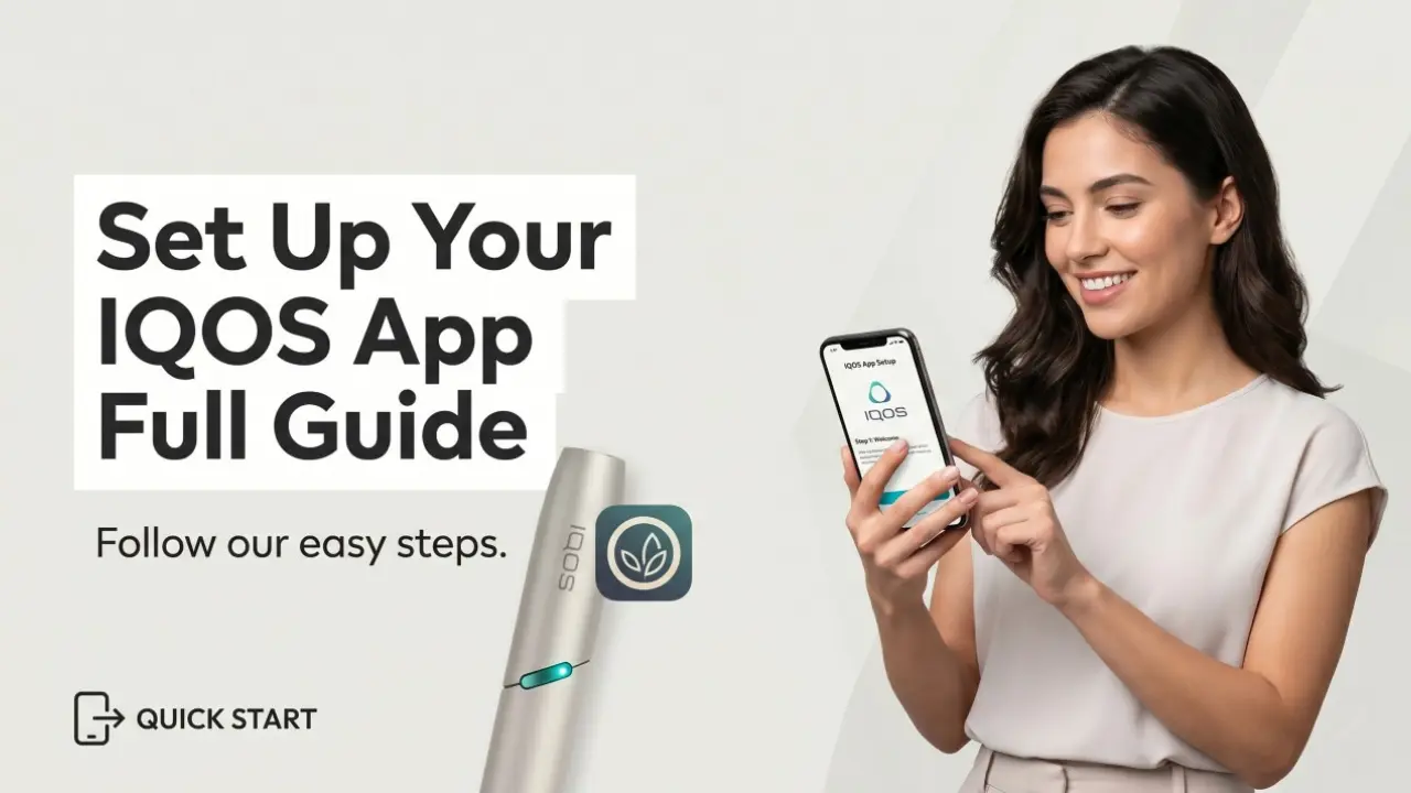 How to Setup IQOS App and use it in Dubai