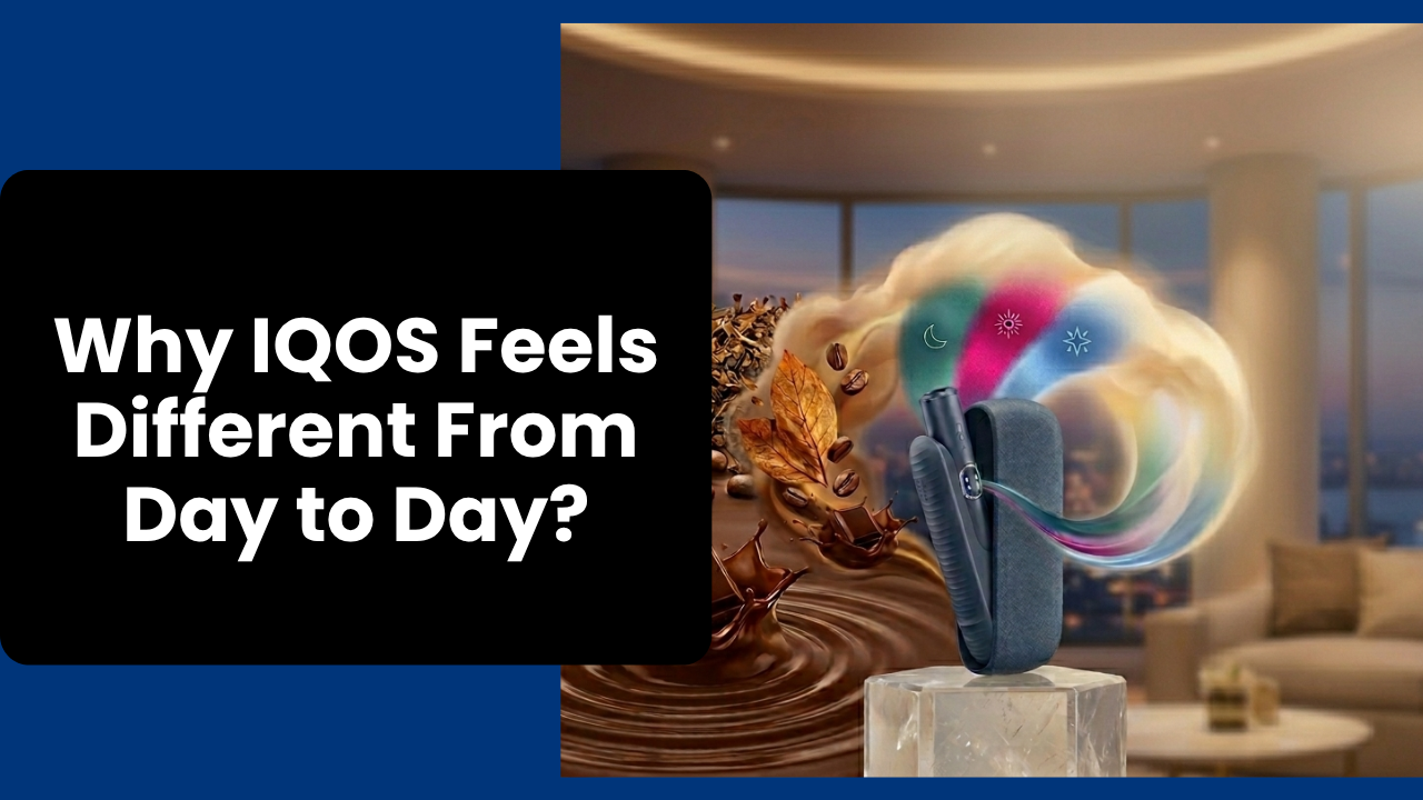 Why IQOS Feels Different From Day to Day: Taste, Mood & Usage Explained