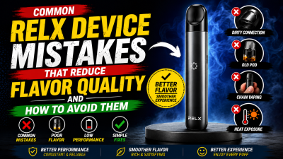 Common RELX Device Mistakes That Reduce Flavor Quality and How to Avoid Them