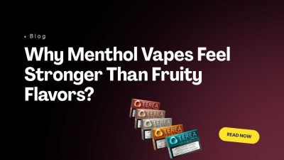 Why Menthol Vapes Feel Stronger Than Fruity Flavors