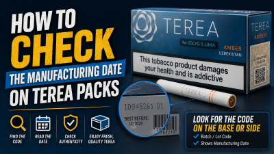 How to Check the Manufacturing Date on TEREA Packs