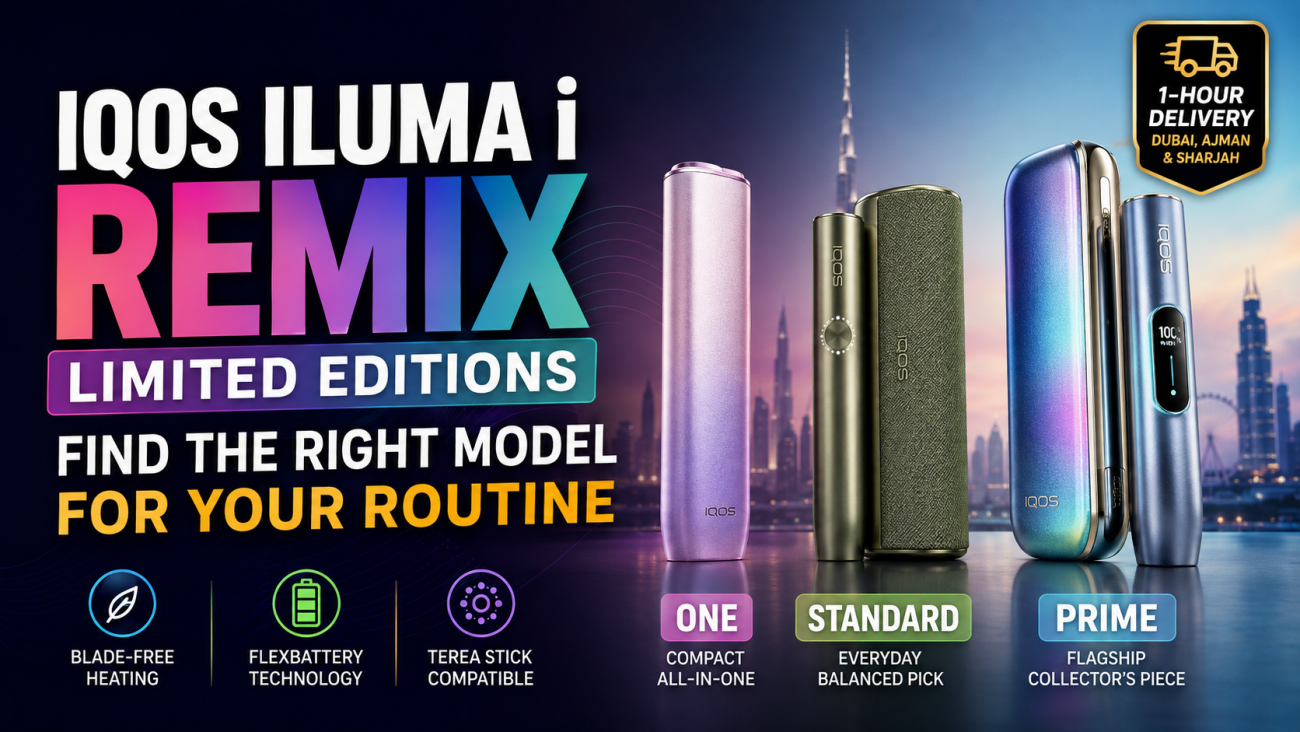 IQOS ILUMA i Remix Limited Editions: Find the Right Model for Your Routine 1 IQOS ILUMA i Remix Limited Editions Find the Right Model for Your Routine