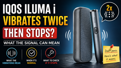 IQOS ILUMA i Vibrates Twice Then Stops What the Signal Can Mean