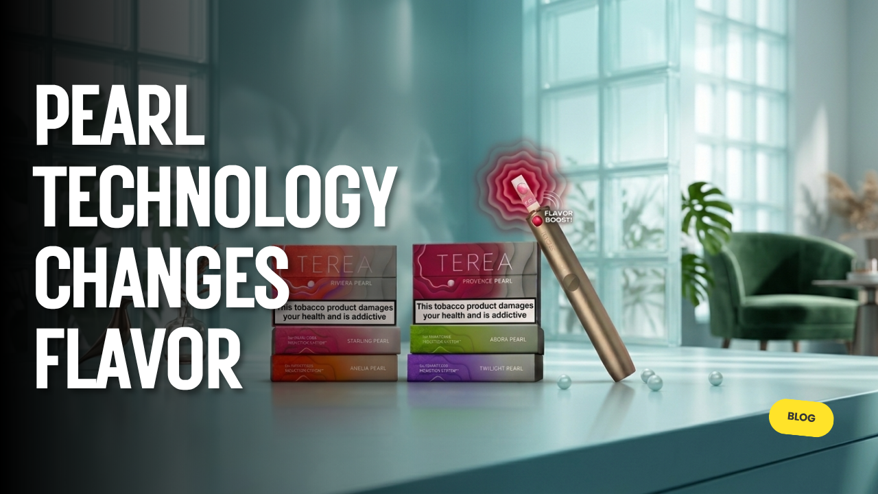 TEREA Capsule Sticks Explained: How Pearl Technology Changes Flavor Mid-Session