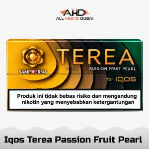 A box of TEREA Passion Fruit Pearl Indonesia edition in uae
