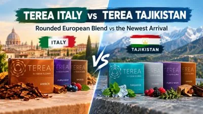 TEREA Italy vs TEREA Tajikistan Rounded European Blend vs the Newest Arrival