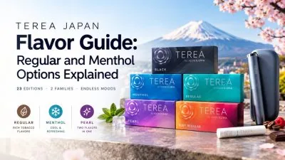 TEREA Japan Flavor Guide Regular and Menthol Options Explained