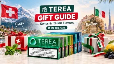 TEREA Swiss and Italian flavor packs for gifting UAE