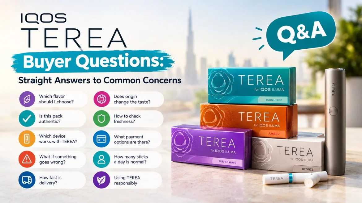 IQOS TEREA Buyer Questions Straight Answers to Common Concerns