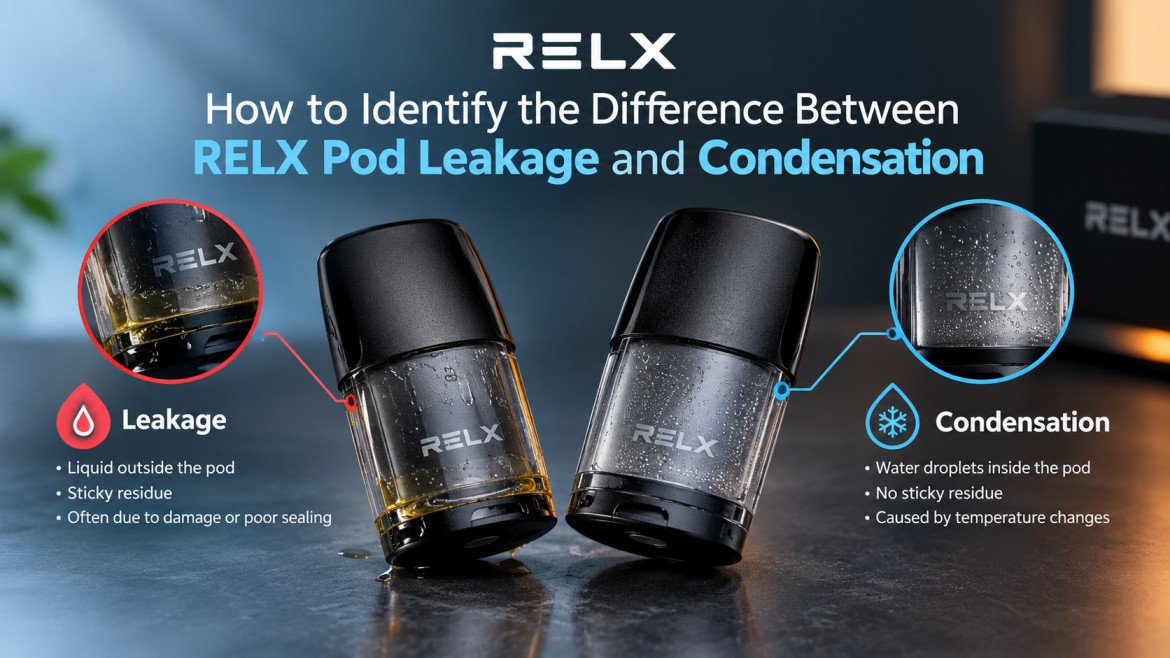 RELX Pod Leakage vs Condensation — Signs and Fixes UAE