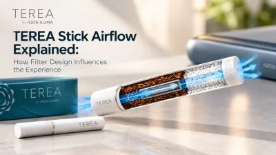 IQOS & TEREA Guides UAE — Delivery, Compatibility & Flavor Tips 3 How TEREA Stick Airflow and Filter Design Affect Your Experience