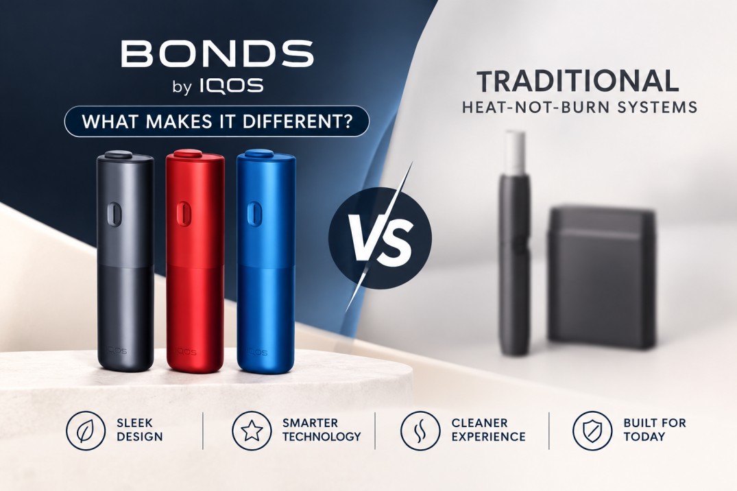 What Makes BONDS by IQOS Different From Traditional Heat-Not-Burn Systems